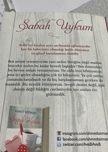 Ahmet Batman - Sabah Uykum Romanı - Görsel 3