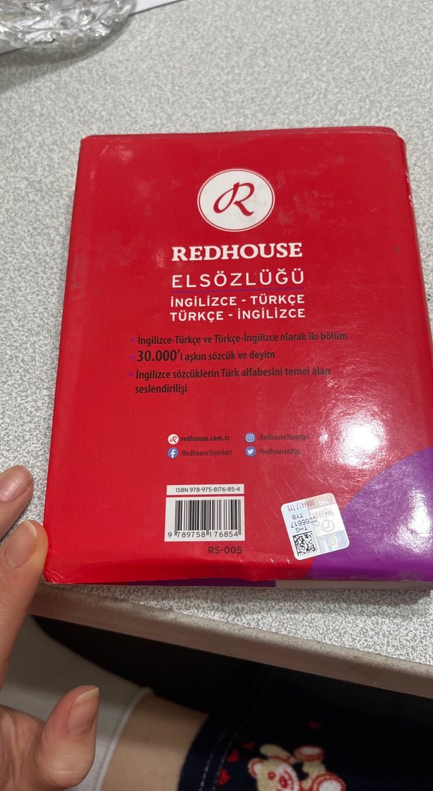 Redhouse İngilizce-Türkçe Sözlük - Görsel 4
