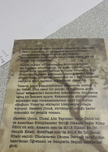 Gazeteci Çocuk - Vince Vawter - Görsel 2