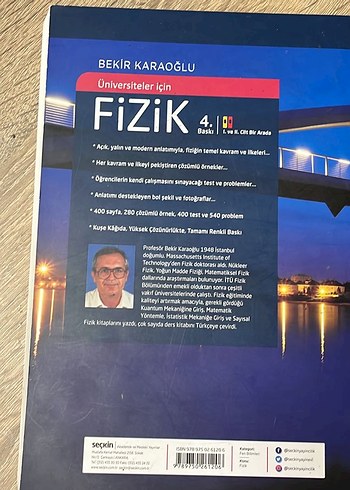  Beden Renk Üniversiteler İçin Fizik Kitabı 4. Baskı