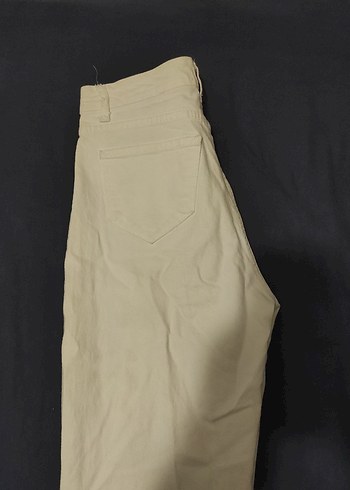 Diğer Beyaz geniş Kadın kot Pantolon