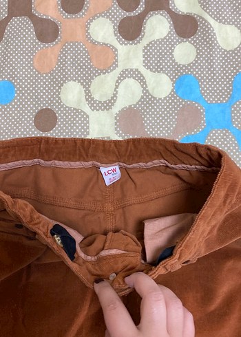 Düğmeli Kahverengi Midi Kadın Etek - Görsel 3