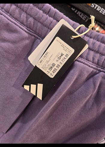 Adidas lavanta Mor Kadın Eşofman Altı , Rahat Kesim - Görsel 3