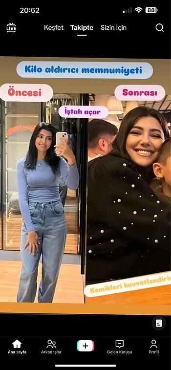  Beden Renk Magıc milk kilo aldırıcı