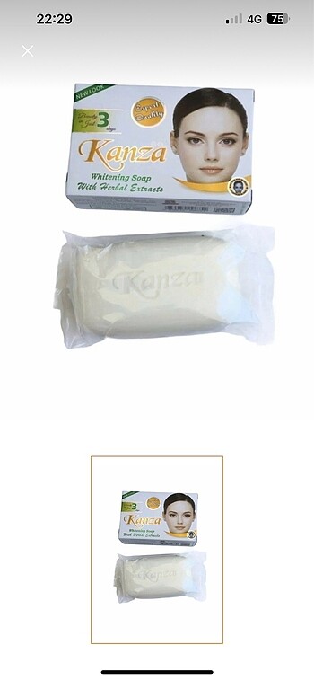 Kanza beyazlatıcı krem - Görsel 2