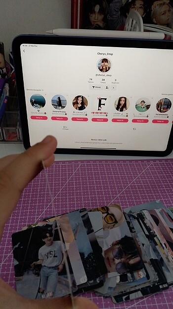 Beden Renk Stray kids lomo kart