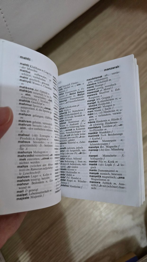 Langenscheidt / Türkçe-Almanca Sözlük - Görsel 3