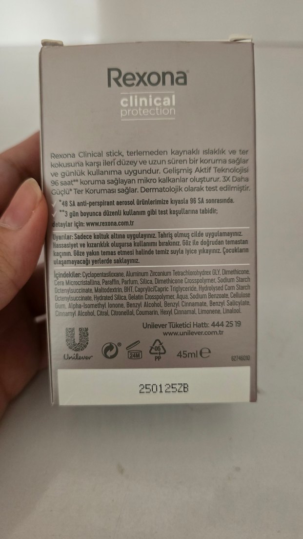 Rexona Kadın Deodorant 96 Saat Koruma - Görsel 2