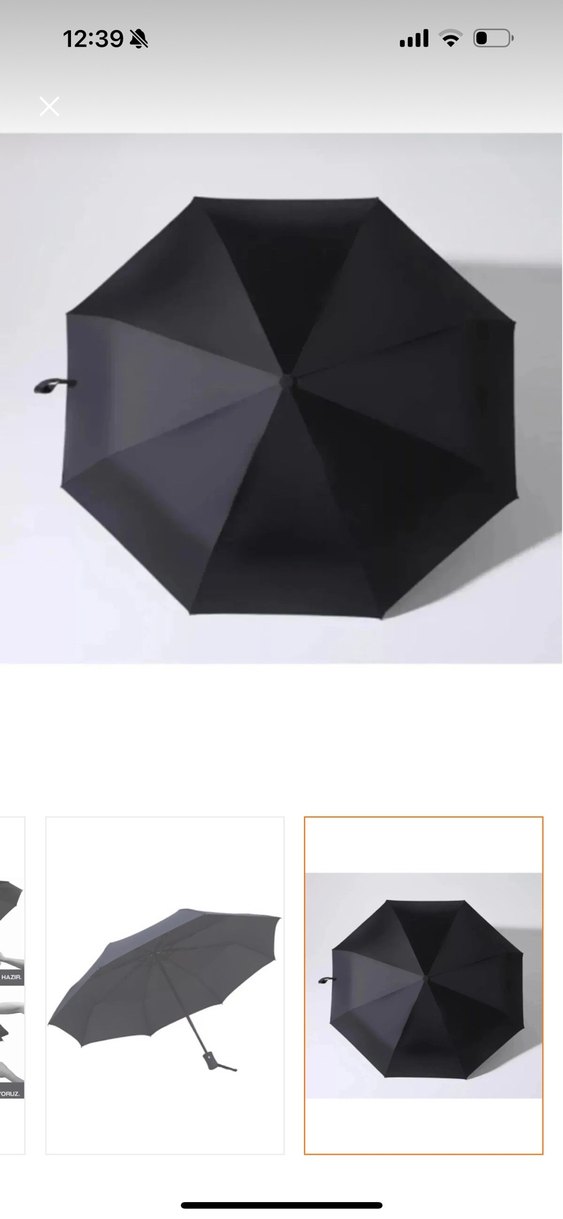 Bay bayan tam otomatik şemsiye - Görsel 3