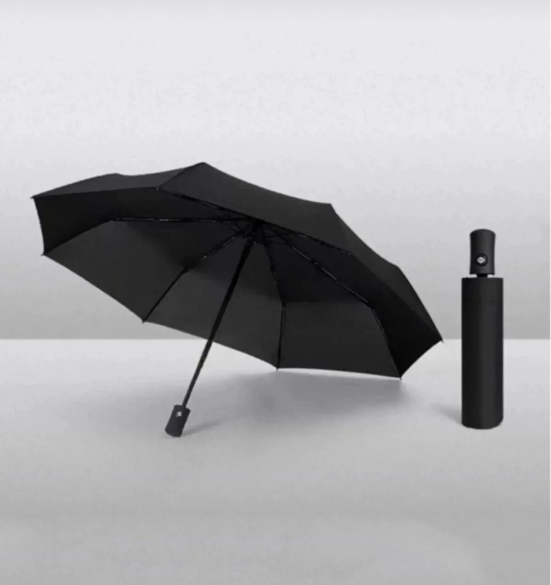 Bay bayan Siyah Pilili Şemsiye - Görsel 2