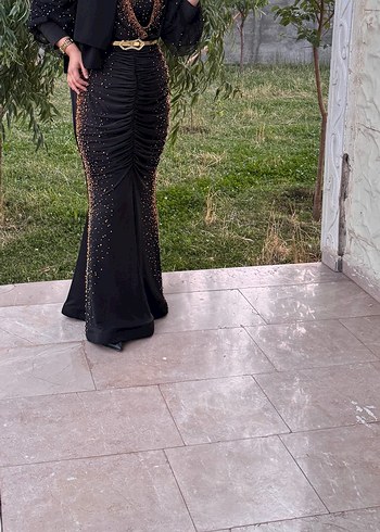 Tesettür balık model abiye - Görsel 2