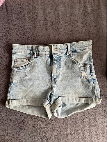 bershka denim şort