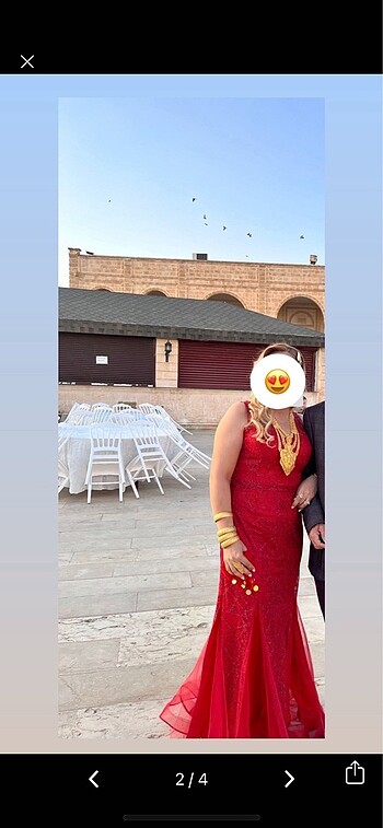 Diğer Kırmızı balık model abiye