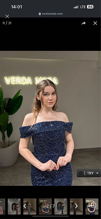 Diğer Verda moda sıfır elbise