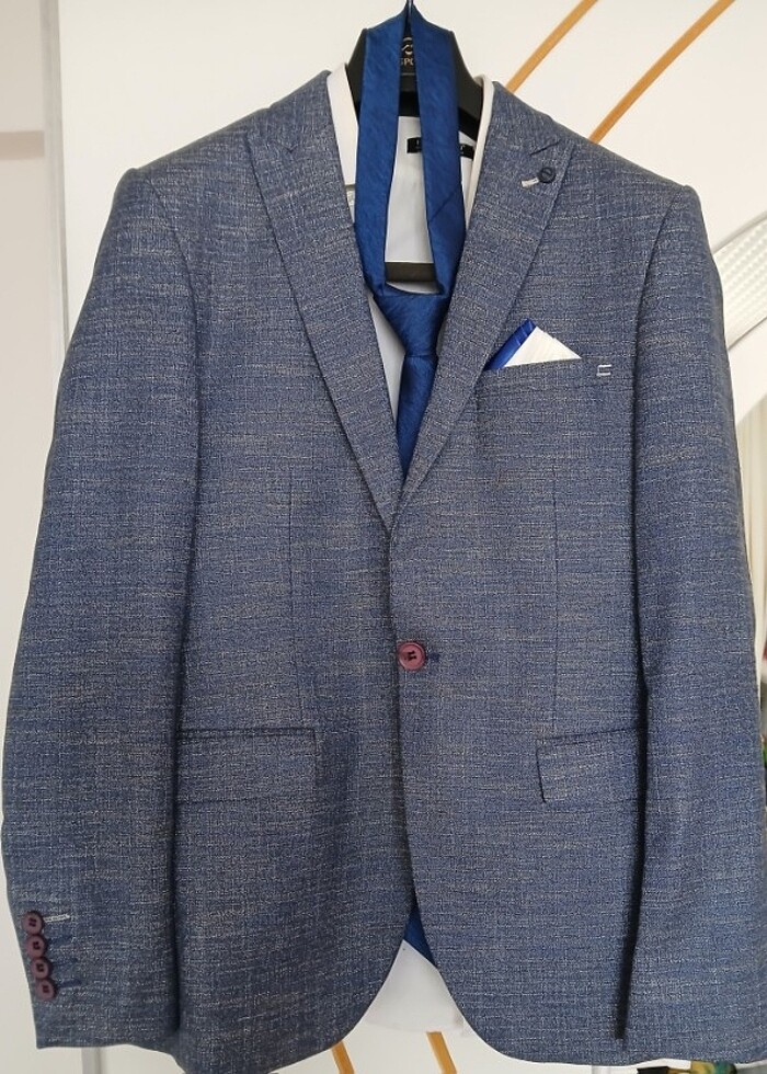 Erkek Şık Yazlık Takım Elbise - Görsel 2