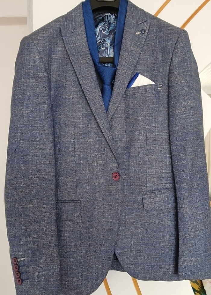 Erkek Şık Yazlık Takım Elbise - Görsel 5