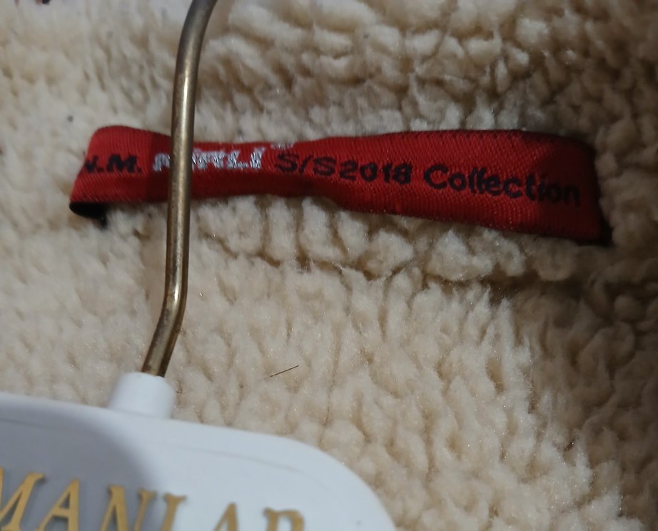 Erkek Gri Kürklü Kot Ceket - Görsel 5