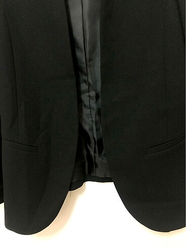 xs Beden siyah Renk H&M vatkalı ceket