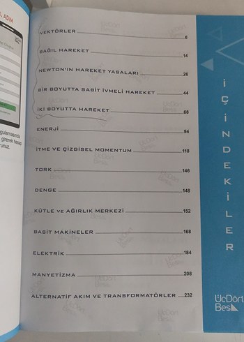 AYT Fizik Soru Bankası Ümit Akıncı