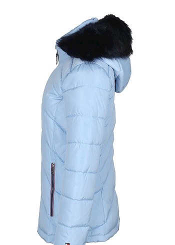 s Beden mavi Renk Tommy hilfiger Mavi Kışlık Kadın Mont