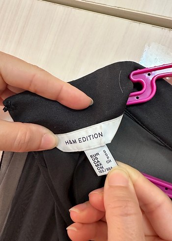 Siyah Payetli Yüksek Yakalı Kadın Elbise - Görsel 4