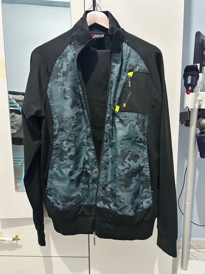 Kamuflaj Desenli Fermuarlı Erkek Ceket - Görsel 5