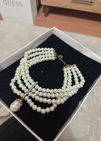 ATELİER.ELMAY TAKI TASARIM 
Bohem İnci Boncuklu Kadın Kolye - Görsel 3