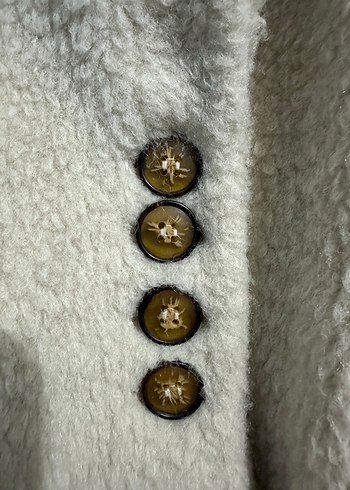 MAİ XS-S BEDEN ÇOK İYİ DURUMDA Kadın Midi Kesim Düğmeli Yün - Görsel 8