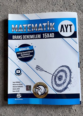 AYT Matematik Branş Denemeleri 15x40