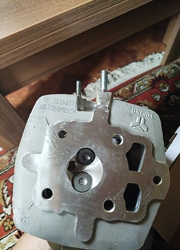 Cg 50 cc kit karbüratör üst kapak siboplar silindir gold  - Görsel 6