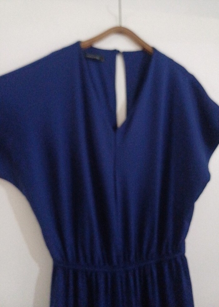 Saks mavisi tulum S beden 1 kez giyildi  - Görsel 4