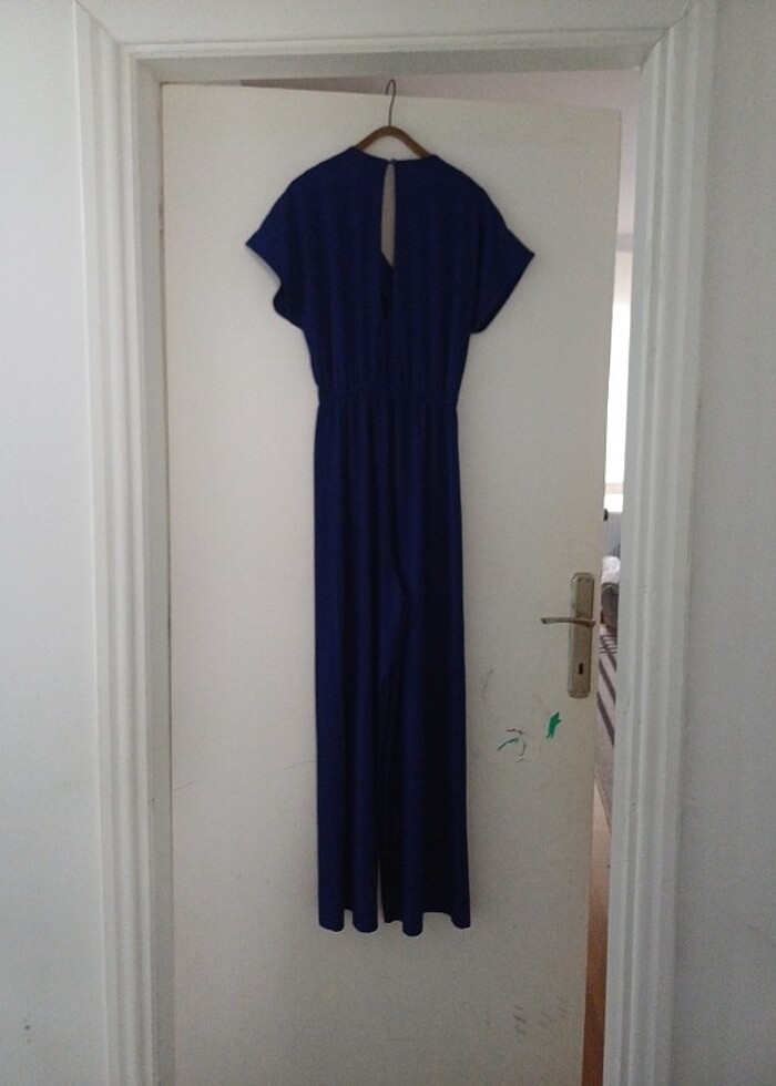 Saks mavisi tulum S beden 1 kez giyildi  - Görsel 5