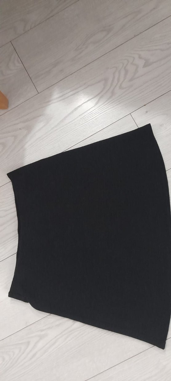 Siyah Midi Triko  Etek S beden - Görsel 3