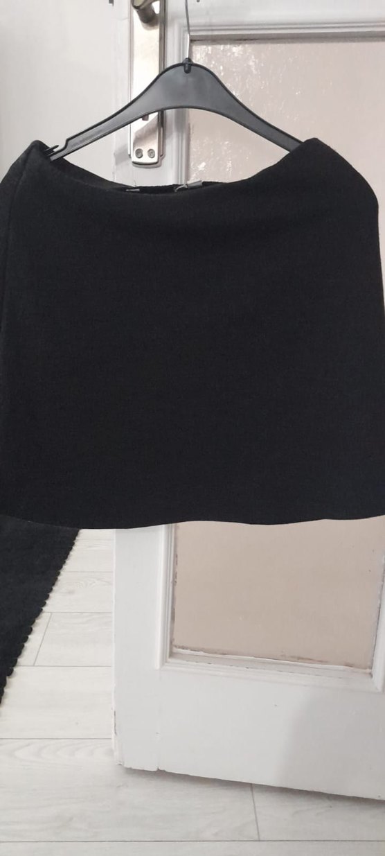 Siyah Midi Triko  Etek S beden - Görsel 4