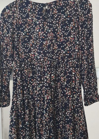 Kayık Yaka Uzun Kollu Bohem Midi Elbise - Görsel 2