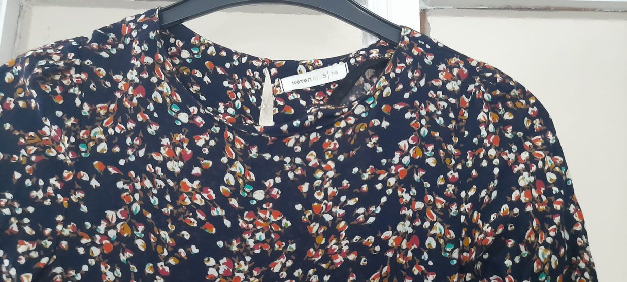 Kayık Yaka Uzun Kollu Bohem Midi Elbise - Görsel 3