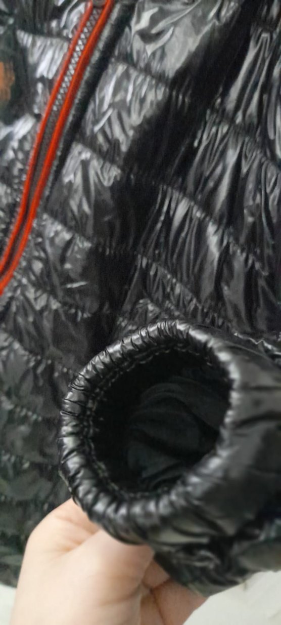 Kız Çocuk Siyah Kürklü Fit Mont - Görsel 3