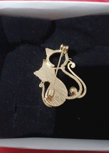 İnci Detaylı Kadın Broş - Görsel 2