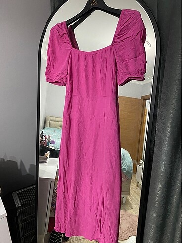 LC Waikiki Pembe elbise