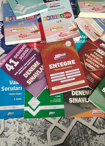 Tus konu ve soru kitapları