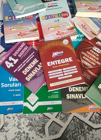 Tus konu ve soru kitapları