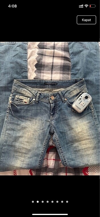 Tommy Hilfiger Tomm orj taşlı jean 