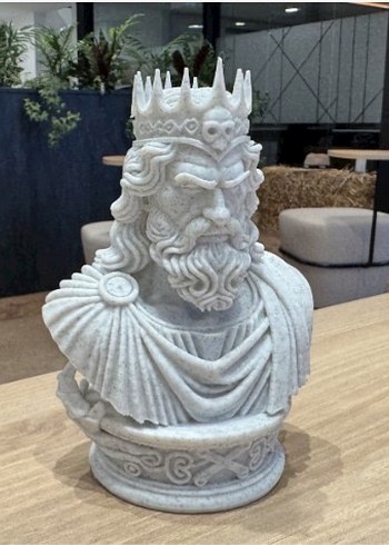 Hades Yeraltı Dünyasının Efendisi Büstü - Görsel 4