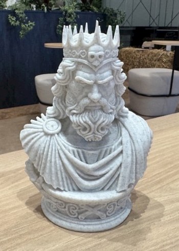 Hades Yeraltı Dünyasının Efendisi Büstü - Görsel 5