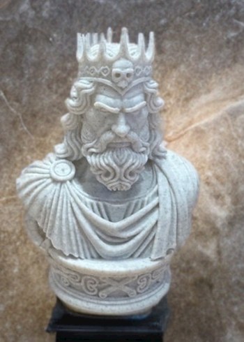 Hades Yeraltı Dünyasının Efendisi Büstü - Görsel 3