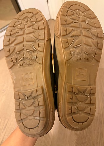 Michael Kors Kahverengi Kadın Yağmur Ayakkabısı - Görsel 4