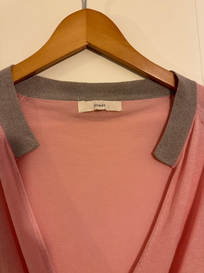 Roman marka somon kruvaze bluz - Görsel 2