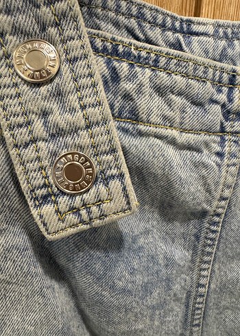 Mango Denim Salopet - Görsel 4