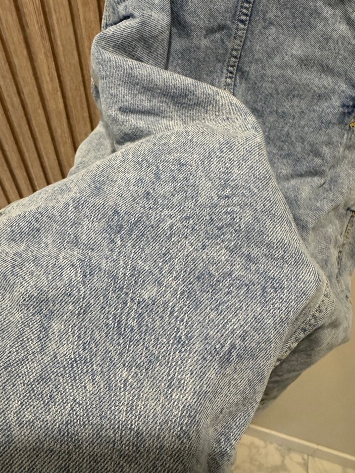 Mango Denim Salopet - Görsel 5