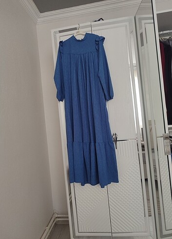 Günlük elbisesi 3 kere tek giydim